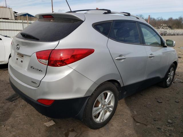 KM8JUCAC1CU493098 - 2012 HYUNDAI TUCSON GLS SILVER photo 3