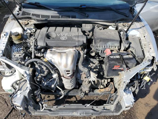 4T1BF3EK6AU017748 - 2010 TOYOTA CAMRY BASE SILVER photo 12