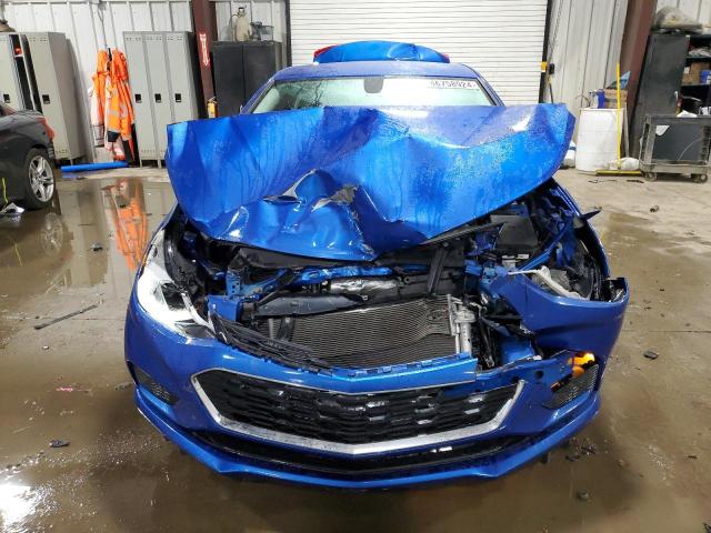 1G1BE5SM7H7131221 - 2017 CHEVROLET CRUZE LT BLUE photo 5