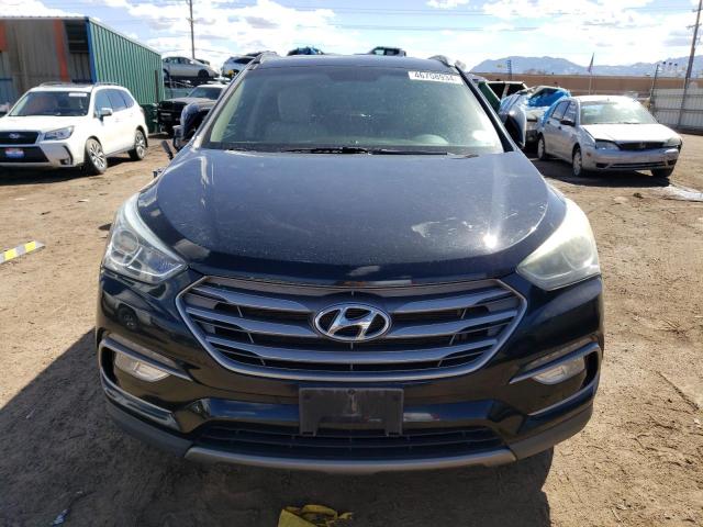 5NMZUDLB1HH031950 - 2017 HYUNDAI SANTA FE S BLACK photo 5