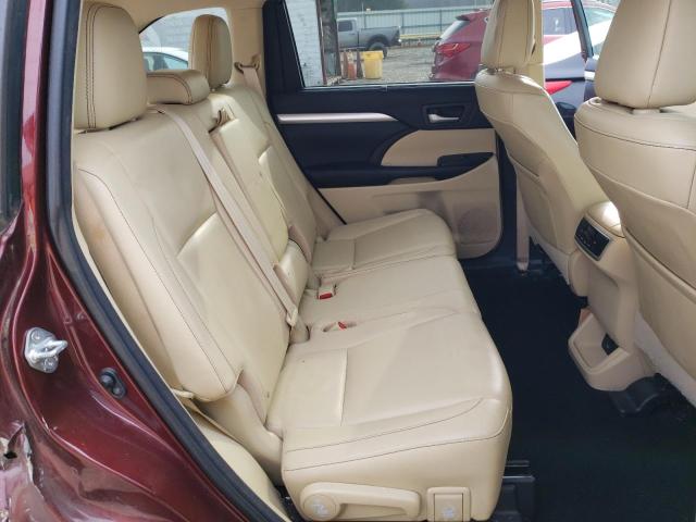 5TDJKRFH3GS298700 - 2016 TOYOTA HIGHLANDER XLE Շագանակագույն լուսանկար 11