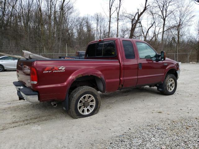 1FTSX31S34EA78822 - 2004 FORD F350 SRW SUPER DUTY RED photo 3