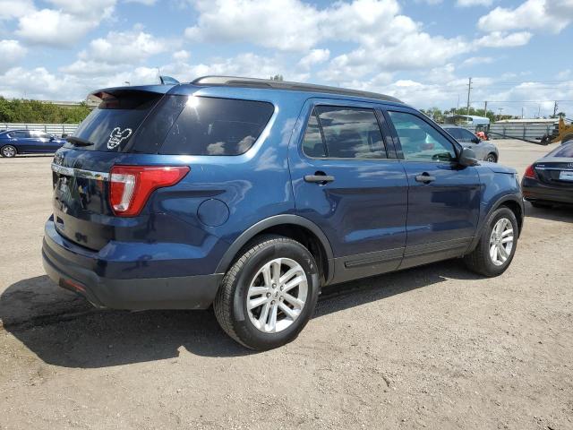 1FM5K7B85HGA55411 - 2017 FORD EXPLORER BLUE photo 3