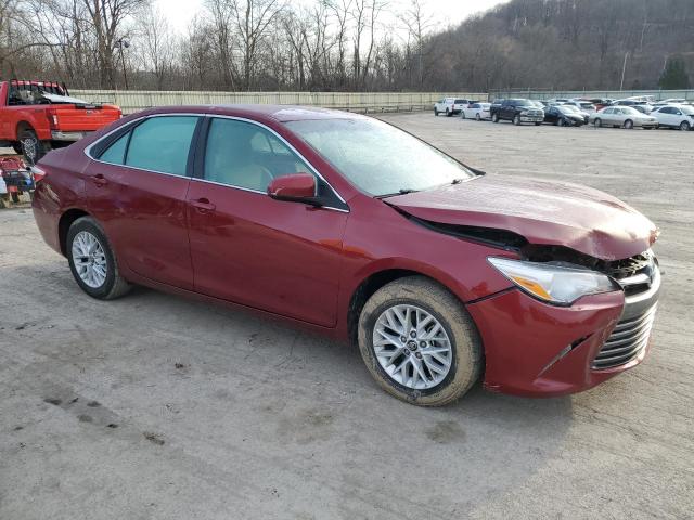 4T1BF1FK1HU733275 - 2017 TOYOTA CAMRY LE RED photo 4