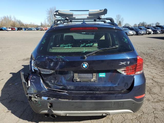 WBAVM5C57FVV94724 - 2015 BMW X1 XDRIVE35I BLUE photo 6