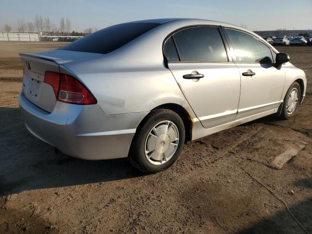 2HGFA15448H028899 - 2008 HONDA CIVIC DX-G SILVER photo 3