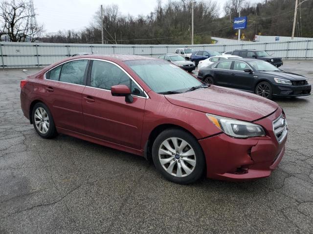 4S3BNAC60H3046745 - 2017 SUBARU LEGACY 2.5I PREMIUM BURGUNDY photo 4