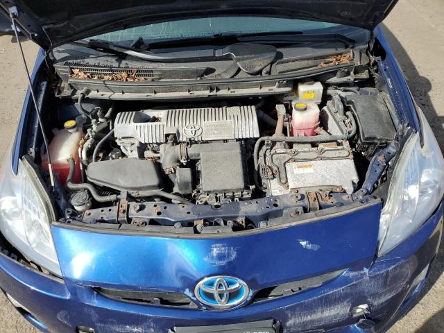 JTDKN3DU5A0220616 - 2010 TOYOTA PRIUS BLUE photo 11