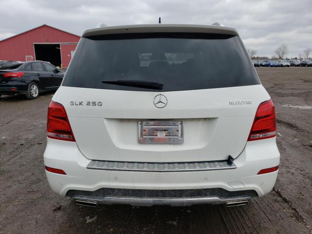 WDCGG0EB2FG403038 - 2015 MERCEDES-BENZ GLK 250 BLUETEC WHITE photo 6