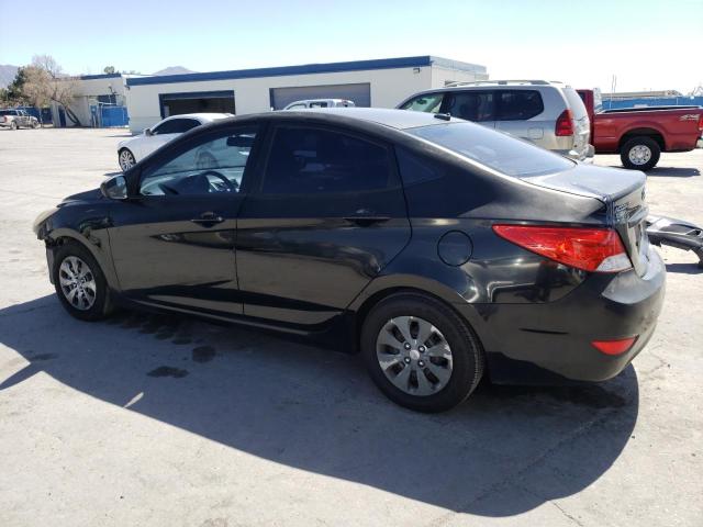 KMHCT4AE1CU137723 - 2012 HYUNDAI ACCENT GLS BLACK photo 2