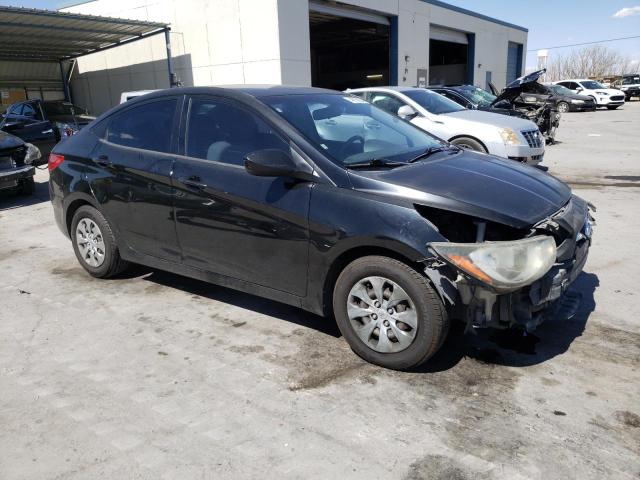 KMHCT4AE1CU137723 - 2012 HYUNDAI ACCENT GLS BLACK photo 4