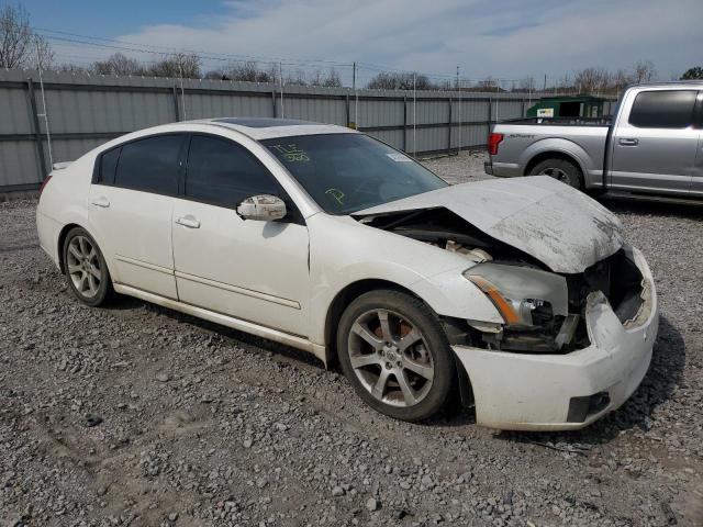 1N4BA41E87C850013 - 2007 NISSAN MAXIMA SE WHITE photo 4