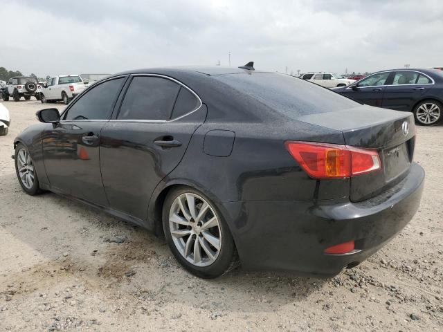 JTHBK262492090065 - 2009 LEXUS IS 250 BLACK photo 2