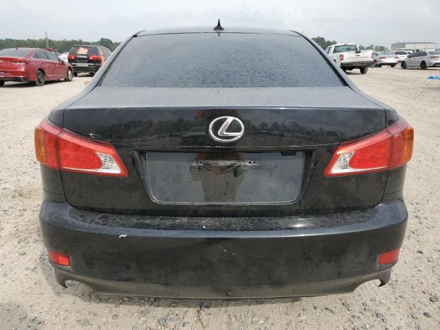 JTHBK262492090065 - 2009 LEXUS IS 250 BLACK photo 6