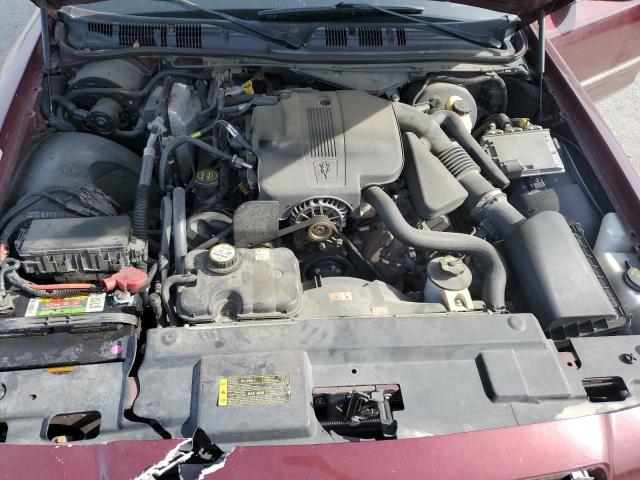 2MEFM75V56X608875 - 2006 MERCURY GRAND MARQ LS BURGUNDY photo 11