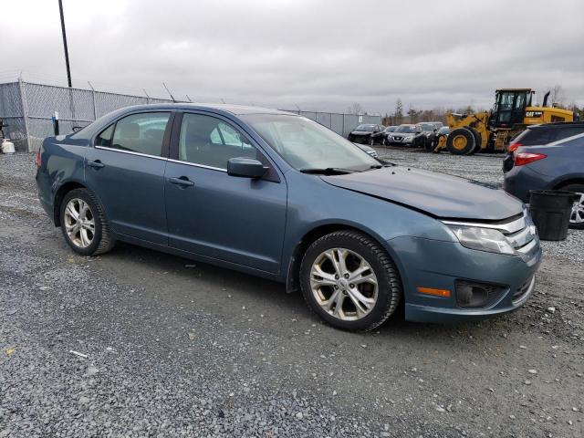 3FAHP0HA2CR403399 - 2012 FORD FUSION SE BLUE photo 4