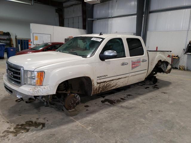 3GTP2VE73CG157128 - 2012 GMC SIERRA K1500 SLE WHITE photo 1