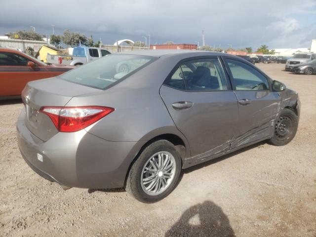 5YFBURHE2FP333462 - 2015 TOYOTA COROLLA L TAN photo 3