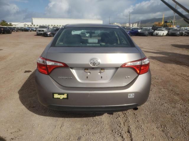 5YFBURHE2FP333462 - 2015 TOYOTA COROLLA L TAN photo 6