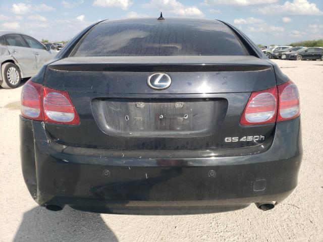 JTHBC1KS6B5023890 - 2011 LEXUS GS 450H BLACK photo 6