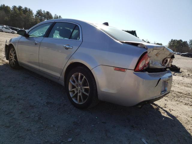 1G1ZG5E7XCF119271 - 2012 CHEVROLET MALIBU LTZ ვერცხლისფერი ფოტო 2