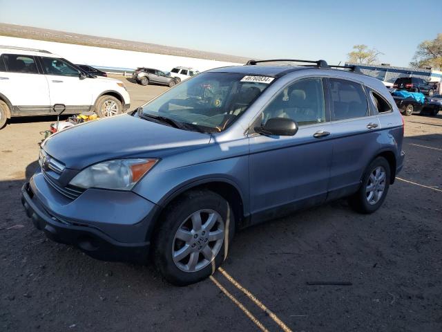 JHLRE48507C011477 - 2007 HONDA CR-V EX BLUE photo 1