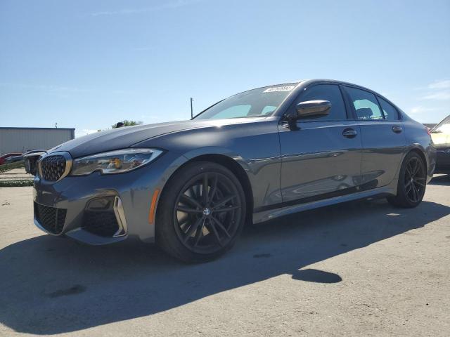 3MW5U7J04L8B44319 - 2020 BMW M340I GRAY photo 1