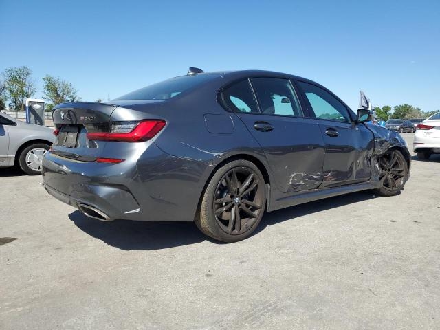 3MW5U7J04L8B44319 - 2020 BMW M340I GRAY photo 3