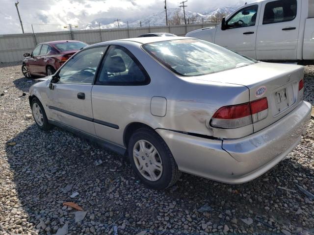 1HGEJ7127YL072398 - 2000 HONDA CIVIC HX SILVER photo 2