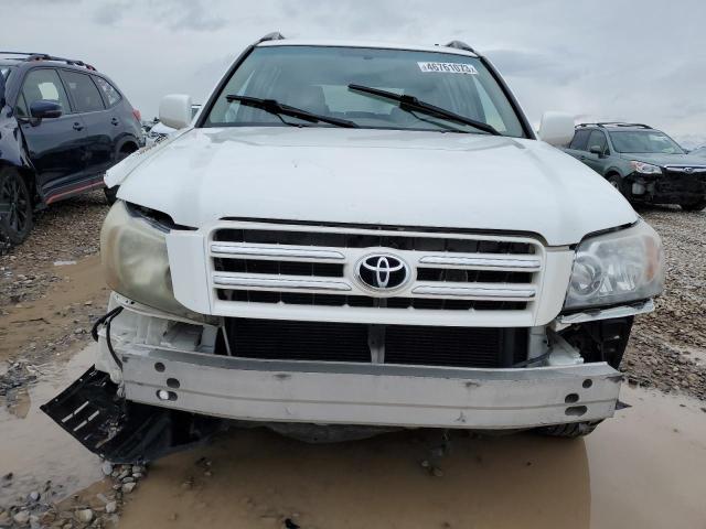 JTEDP21A960115930 - 2006 TOYOTA HIGHLANDER LIMITED WHITE photo 5