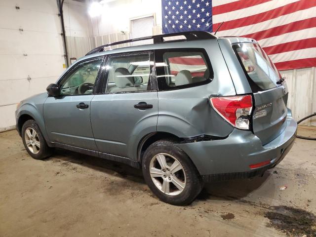 JF2SH6BC9AH909726 - 2010 SUBARU FORESTER XS Turkuaz foto 2