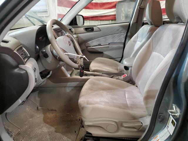 JF2SH6BC9AH909726 - 2010 SUBARU FORESTER XS Turkuaz foto 7