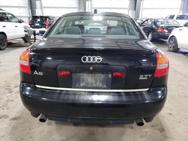 WAUCD64B24N065955 - 2004 AUDI A6 S-LINE QUATTRO BLACK photo 6