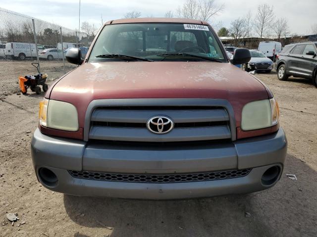 5TBJN32133S434727 - 2003 TOYOTA TUNDRA RED photo 5