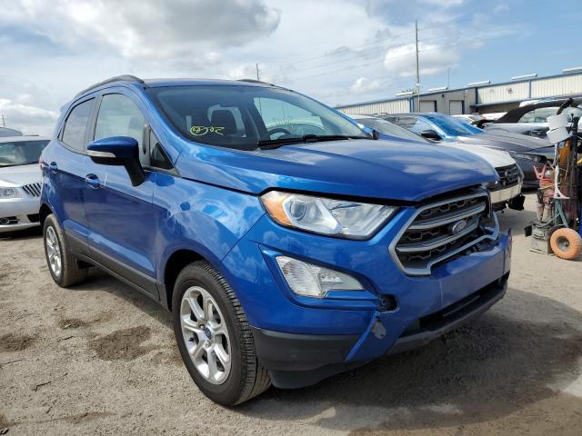 MAJ3P1TE1JC235597 - 2018 FORD ECOSPORT SE BLUE photo 4