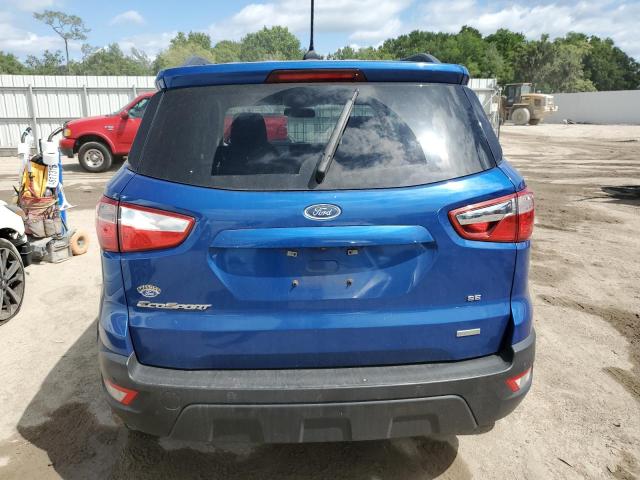 MAJ3P1TE1JC235597 - 2018 FORD ECOSPORT SE BLUE photo 6