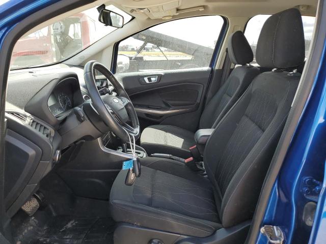 MAJ3P1TE1JC235597 - 2018 FORD ECOSPORT SE BLUE photo 7