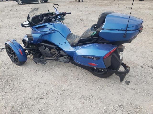 2BXREDD28KV000890 - 2019 CAN-AM SPYDER ROA F3-T BLUE photo 3