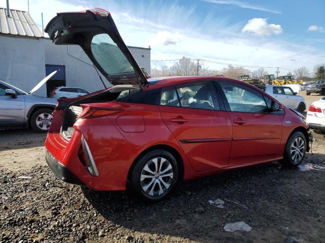 JTDKARFP7L3131864 - 2020 TOYOTA PRIUS PRIM LE RED photo 3