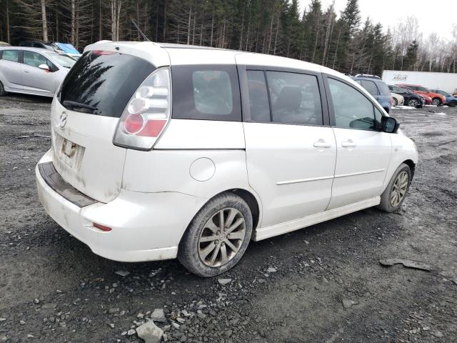 JM1CR193270162678 - 2007 MAZDA 5 WHITE photo 3