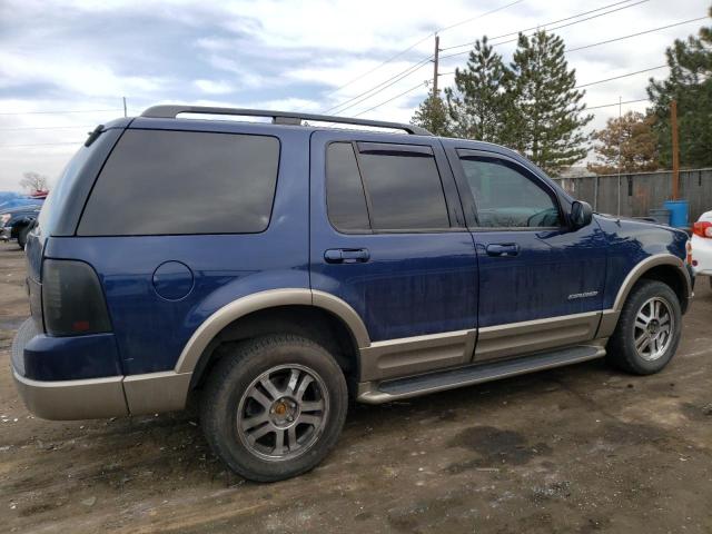 1FMZU64K64UB88995 - 2004 FORD EXPLORER EDDIE BAUER BLUE photo 3