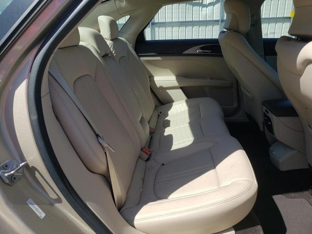 3LN6L5E91HR634723 - 2017 LINCOLN MKZ RESERVE ოქროსფერი ფოტო 10