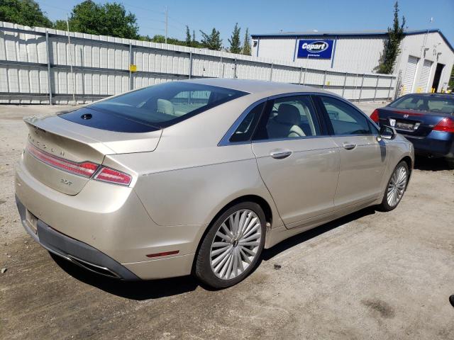 3LN6L5E91HR634723 - 2017 LINCOLN MKZ RESERVE ოქროსფერი ფოტო 3