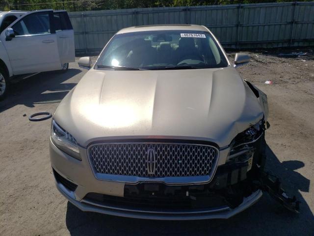 3LN6L5E91HR634723 - 2017 LINCOLN MKZ RESERVE ოქროსფერი ფოტო 5