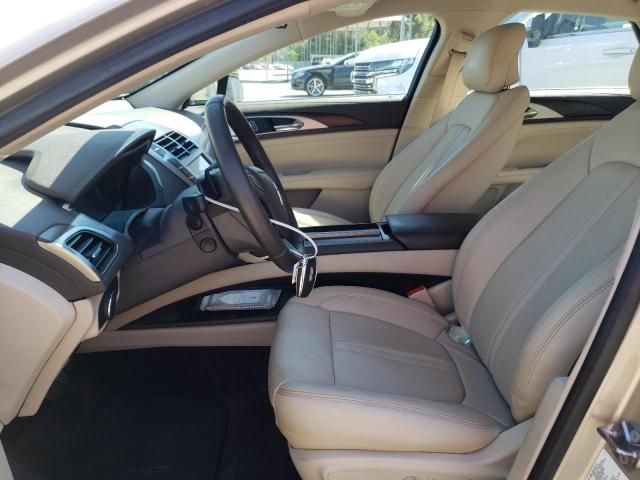 3LN6L5E91HR634723 - 2017 LINCOLN MKZ RESERVE ოქროსფერი ფოტო 7