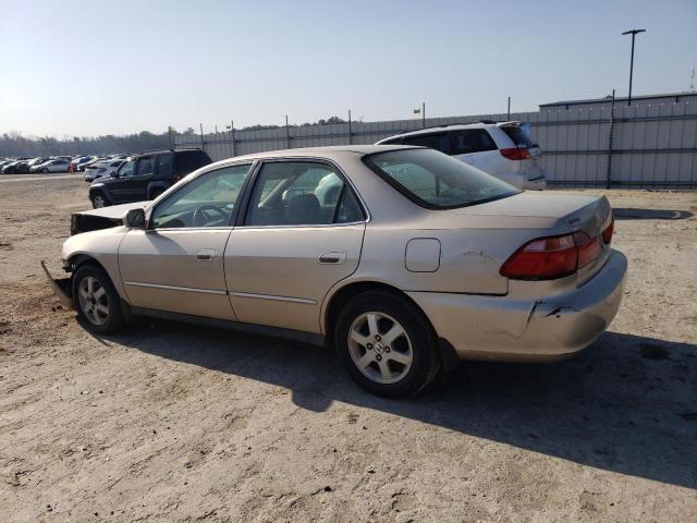 1HGCG5672YA122375 - 2000 HONDA ACCORD SE BEIGE photo 2