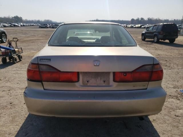 1HGCG5672YA122375 - 2000 HONDA ACCORD SE BEIGE photo 6