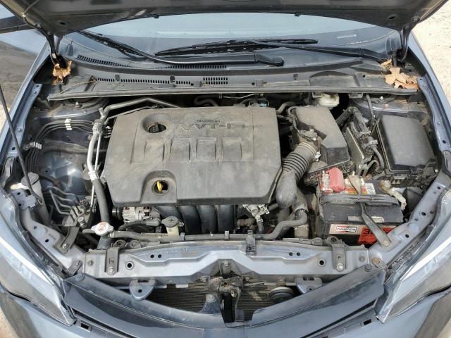 2T1BURHE8JC073075 - 2018 TOYOTA COROLLA L GRAY photo 11