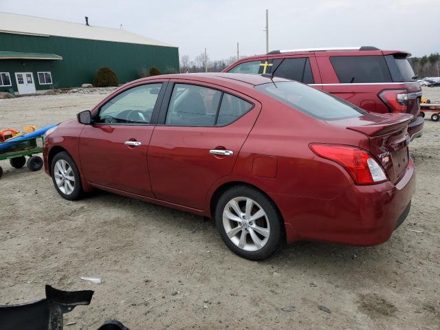 3N1CN7AP3GL880646 - 2016 NISSAN VERSA S RED photo 2