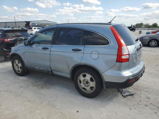 5J6RE48369L063480 - 2009 HONDA CR-V LX BLUE photo 2